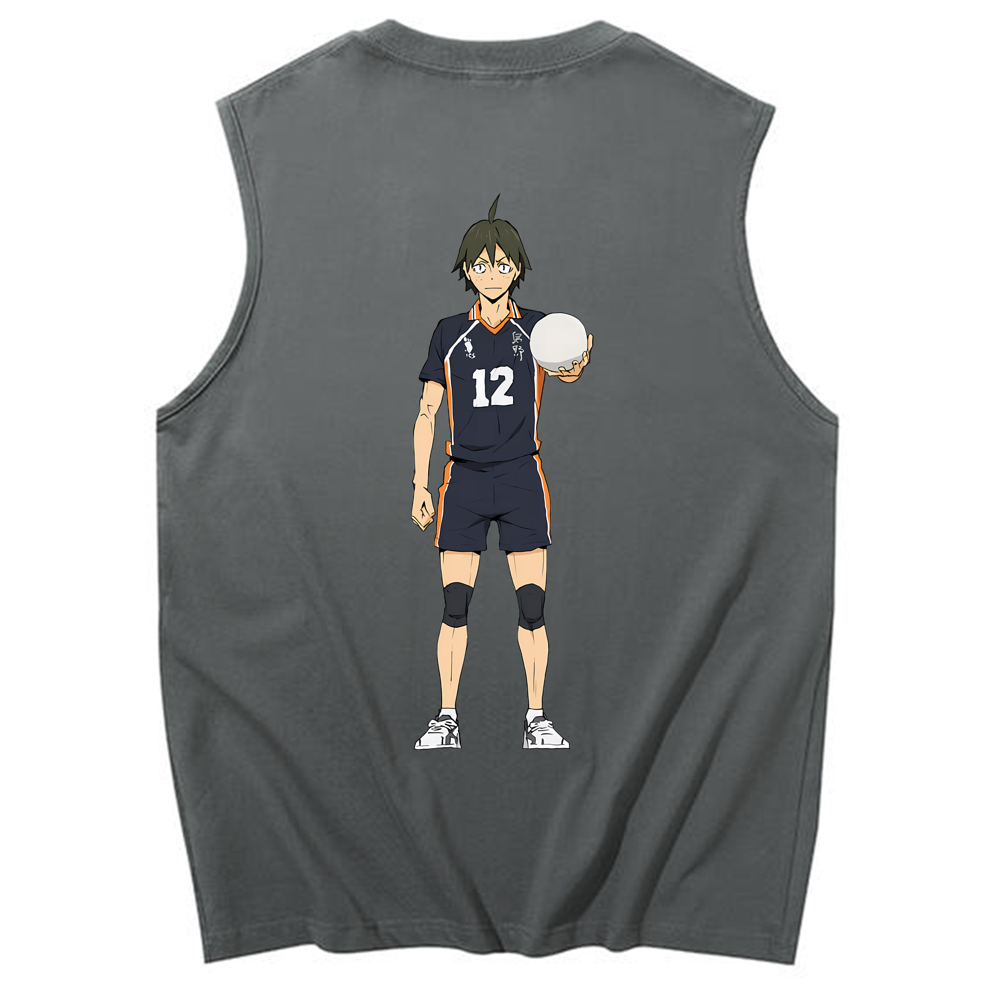 （画像用） ハイキュー!! Haikyu!! コットン100％タンクトップ（背面プリント）